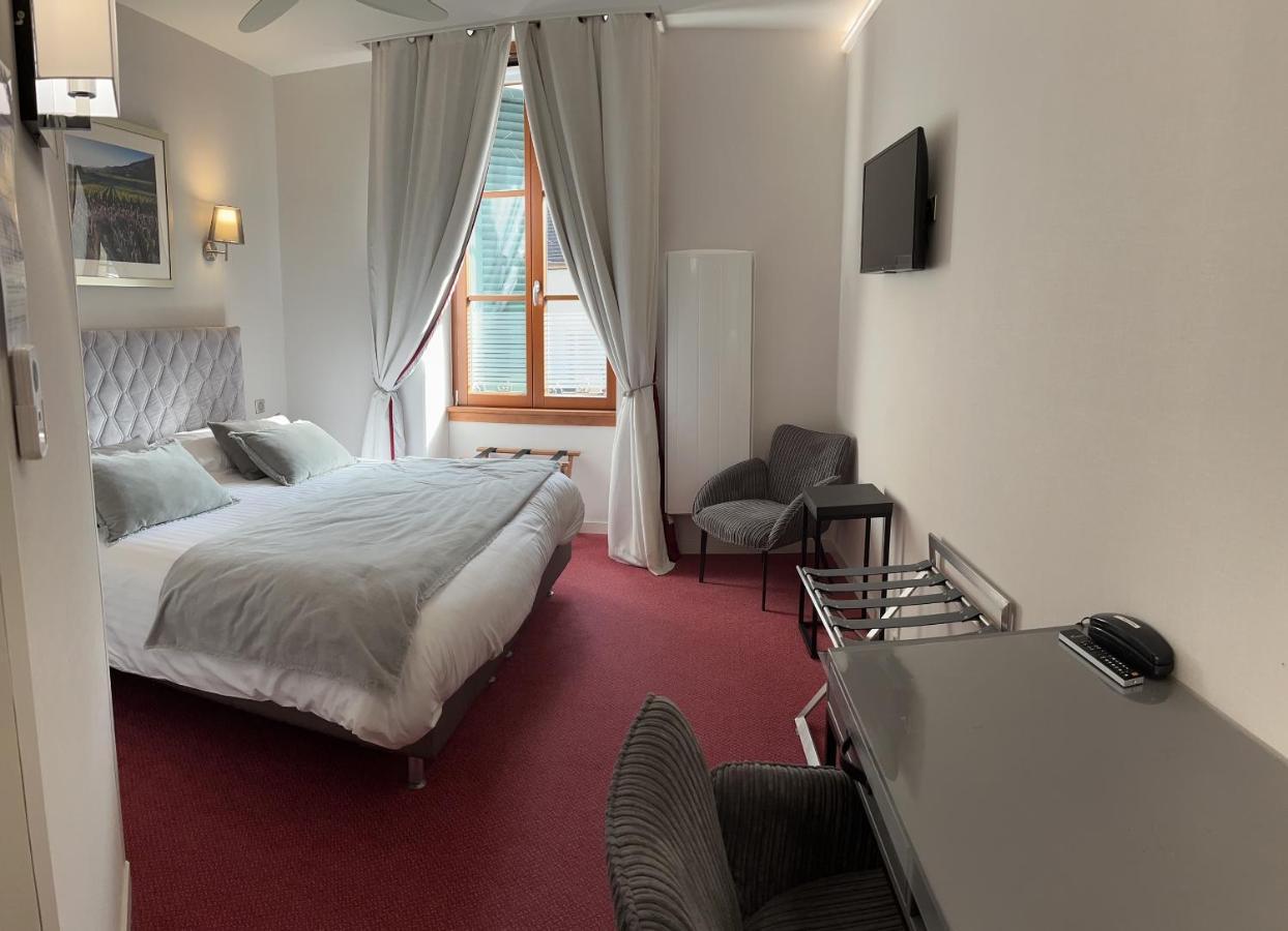 Logis Hotel Des Messageries أربويس المظهر الخارجي الصورة