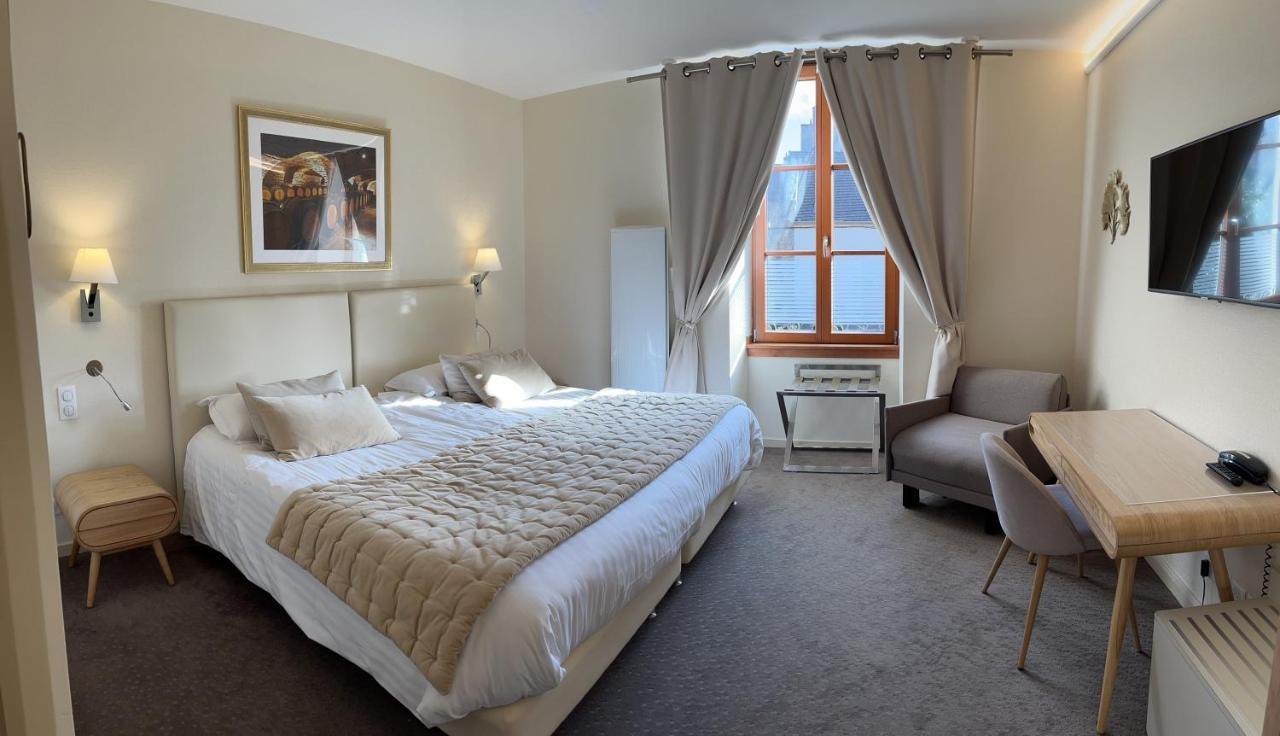 Logis Hotel Des Messageries أربويس المظهر الخارجي الصورة