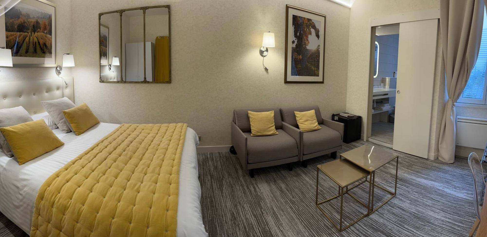 Logis Hotel Des Messageries أربويس المظهر الخارجي الصورة